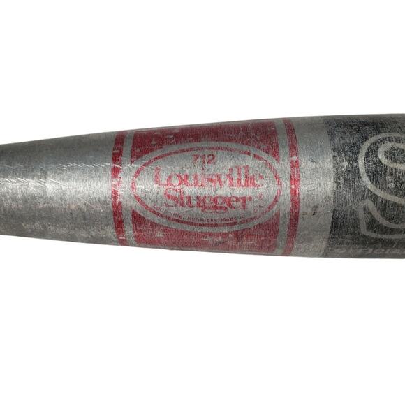 Louisville Slugger 712 Softball Bat Diameter 2 1/4" 25 oz. 30" Silver & Black - Picture 5 of 6